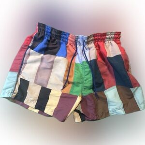 Paul Smith Swim Shorts Trunks Men’s Medium Colorblock Multicolor Swimwear